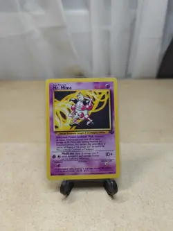 Mr. Mime Pokemon TCG 22/64 Jungle Set 1999 Unlimited - Image 3