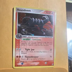 Pokemon Houndoom 7/115 Unseen Forces Holo Rare Stage 1 English 70 HP 1 Card - Image 3