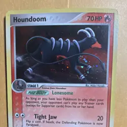 Pokemon Houndoom 7/115 Unseen Forces Holo Rare Stage 1 English 70 HP 1 Card - Image 5