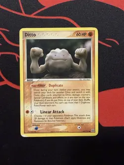 Pokemon TCG EX Delta Ditto (Geodude) Regular Common Card 62/113 - Image 1