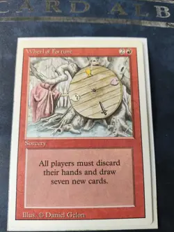 mtg Wheel of Fortune Revised Near Mint - Image 1