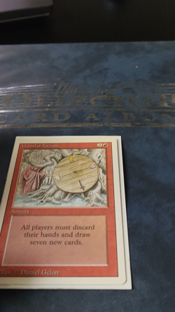 mtg Wheel of Fortune Revised Near Mint - Image 2