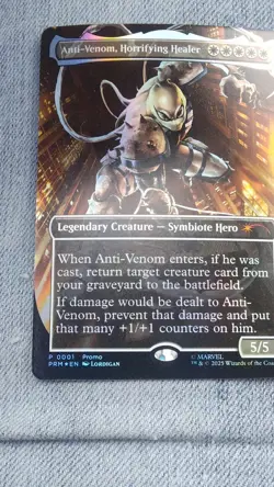 Wizards of the Coast Anti-Venom, Horrifying Healer Foil Promo Marvel 5/5 - Image 1