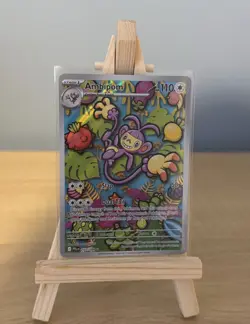 Pokemon Ambipom 107/094 Phantasmal Flames Illustration Rare Full Art Card NM - Image 3