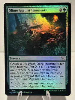 Slime Against Humanity 177 C Murders at Karlov Manor FOIL NM MTG - Image 1