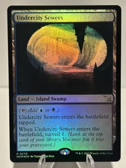 Undercity Sewers 270 R Murders at Karlov Manor FOIL NM MTG - Image 1