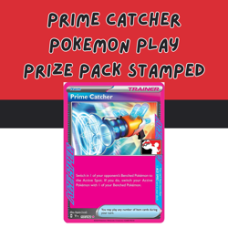 Pokemon TCG Temporal Forces - Prime Catcher Prize Pack Series 7 Stamped - Image 1