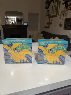 2x Pokemon TCG Mega Evolution Ascended Heroes Elite Trainer Box 2 Boxes lot of 2 - Image 1
