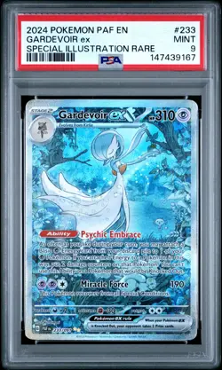 2024 POKEMON PAF EN-PALDEAN FATES SPECIAL ILLUSTRATION RARE GARDEVOIR EX PSA 9 - Image 1