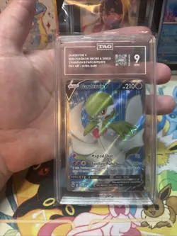 Pokemon Gardevoir V Full Art Ultra Rare Champions Path 070/073 TAG 9 Mint - Image 1