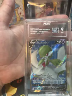 Pokemon Gardevoir V Full Art Ultra Rare Champions Path 070/073 TAG 9 Mint - Image 2