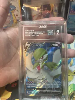 Pokemon Gardevoir V Full Art Ultra Rare Champions Path 070/073 TAG 9 Mint - Image 3