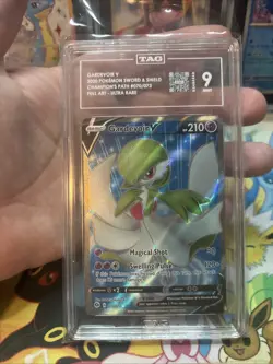 Pokemon Gardevoir V Full Art Ultra Rare Champions Path 070/073 TAG 9 Mint - Image 4