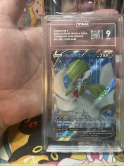 Pokemon Gardevoir V Full Art Ultra Rare Champions Path 070/073 TAG 9 Mint - Image 5