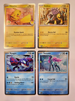 Cosmos Holo Promo Pokemon TCG Lot Pikachu Pokemon Day Stamped - Image 1