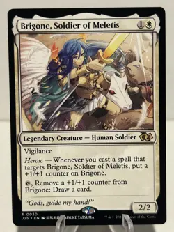 Brigone, Soldier of Meletis (Anime) 30 R Foundations Jumpstart NM MTG - Image 1