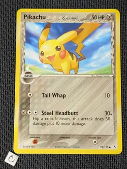 Pikachu (Delta Species) 79/110 - Holon Phantoms Common Pokemon TCG NM - Image 1