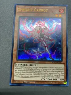 Yu-Gi-Oh! Spright Carrot Ultra Rare 1st Edition BLMR-EN067 LP - Image 1