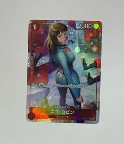 One Piece TCG PRB-01 Nico Robin OP05-010 Jolly Roger Foil Japanese Edition - Image 1