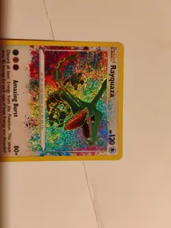 Pokemon Rayquaza 138/185 Holo Sword & Shield Vivid Voltage Card - Image 3