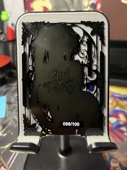 Goddess Story Metal Card Rare Waifu Anime Akeno DxD - Image 1