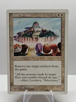 1x Dust to Dust - Fifth Edition- MTG Magic The Gathering Card - LP - Image 1