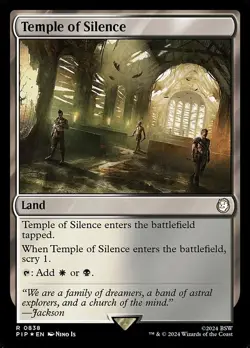 Temple of Silence Surge Foil - PIP 0838 - NM - MTG Magic - Image 1