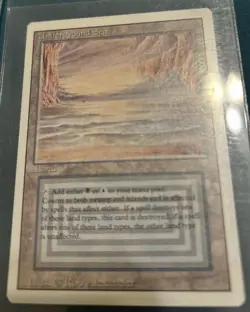 MTG - Underground Sea - Revised Edition Dual Land Near Mint Condition Wow ! - Image 1