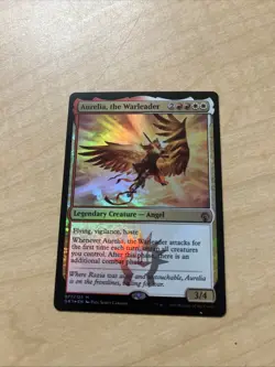 MTG Aurelia, the Warleader Guilds of Ravnica Guild Kits Foil NM - Image 1