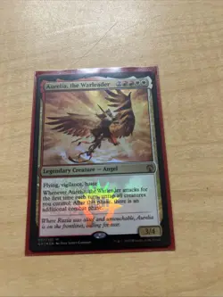 MTG Aurelia, the Warleader Guilds of Ravnica Guild Kits Foil NM - Image 3