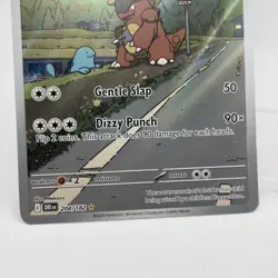 Pokemon Kangaskhan 204/182 Destined Rivals Illustration Rare Holo NM ENGLISH - Image 3