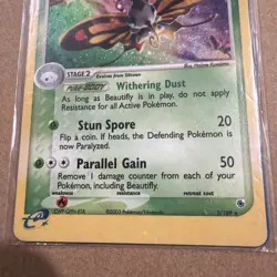 Pokemon TCG 2003 - Beautifly 2/109 - EX Ruby & Sapphire - Holo Rare - Swirl - Image 1