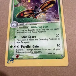 Pokemon TCG 2003 - Beautifly 2/109 - EX Ruby & Sapphire - Holo Rare - Swirl - Image 3