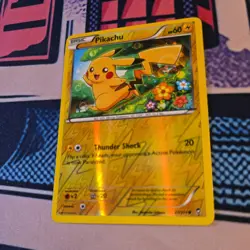 Pikachu 27/111 XY - Furious Fists Reverse Holo Pokemon card - Image 4