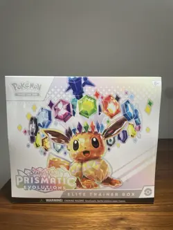 Pokemon TCG Prismatic Evolutions Elite Trainer Box ETB Sealed New - Image 1