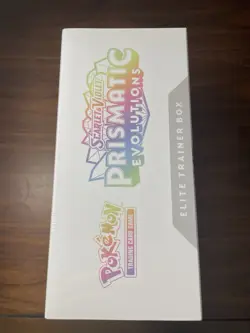 Pokemon TCG Prismatic Evolutions Elite Trainer Box ETB Sealed New - Image 5