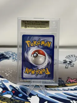 2000 POKEMON TEAM ROCKET #8 DARK GYARADOS-HOLO BGS 9.5 Mouth Swirl - Image 2