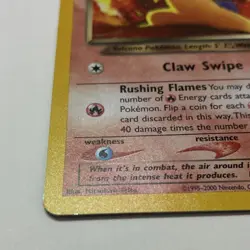 Pokemon TCG Dark Typhlosion Neo Destiny Holo Rare 10/105 Nintendo 2000 LP - Image 2