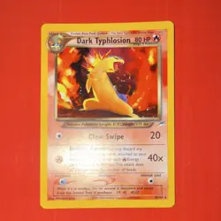 Pokemon Dark Typhlosion 10/105 Neo Destiny Holo Rare Stage 2 2000 English - Image 4