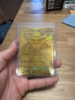 Mega Zygarde ex 124/088 Gold Mega Hyper Rare- Perfect Order-Pokemon TCG - Image 1
