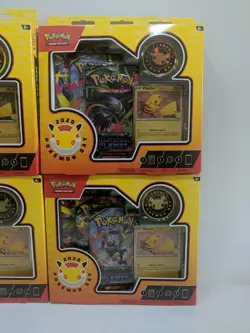 LOT OF 4 Pokemon Day 2026 Collection Box New SEALED - 30th Anniversary Pikachu - Image 3