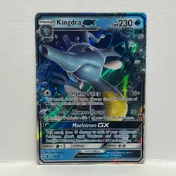 2018 Pokemon Kingdra GX 18/70 Dragon Majesty - Ultra Rare - Image 1