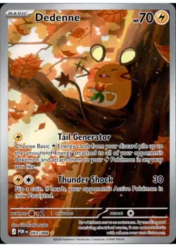 Dedenne 093/088 - Pokemon TCG - Perfect Order - Holo - Illustration Rare - Image 1
