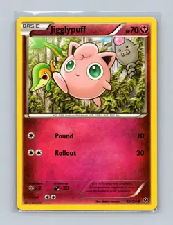 Jigglypuff 65/124 Common Fates Collide Pokemon Lightly Played - Image 1