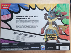 Ascended Heroes Premium Poster Collection Box Mega Lucario Pokemon - Image 2