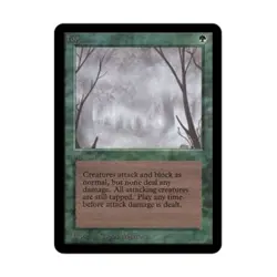 WOTC MtG Alpha Fog (C) EX+ - Image 1