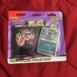 Pokemon TCG Ascended Heroes Tech Sticker Collection NEW Factory Sealed - Image 1