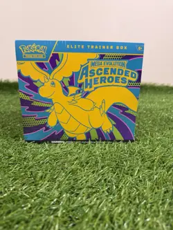 Pokemon Mega Evolution Ascended Heroes Elite Trainer Box Booster Promo 2024 - Image 1