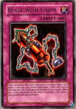 Blast with Chain LOD-088 Legacy of Darkness Yugioh HP - Image 1