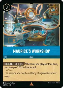 Maurice's Workshop 168/204 Rise of the Floodborn Non-Foil Disney Lorcana - Image 1